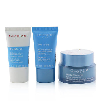 Clarins my hydrating essentials set  --3pcs